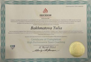 High Performance Team Coaching_Coach Mastery_Dlya bissnesa